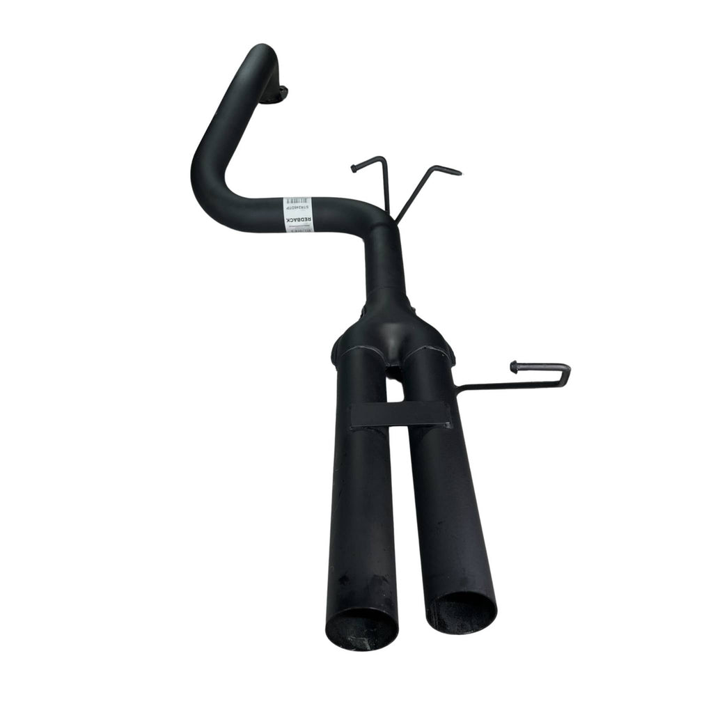 Redback 2.5" Catback Exhaust with Hotdog Centre  and Dual Outlet Rear Muffler Delete for Ford Falcon BA BF Sedan(2003 -  2008)