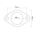 Redback Flange Gasket for Mazda, Daihatsu, Subaru, Ford, Citroen, Porsche & Saab