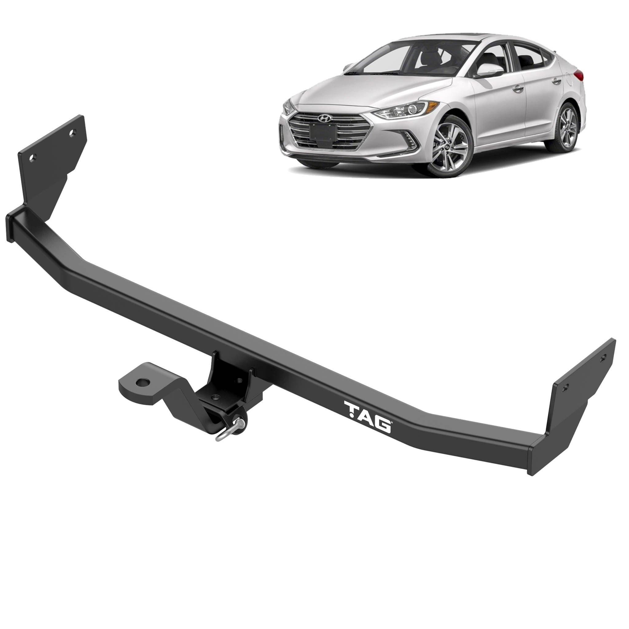 TAG Standard Duty Towbar and Direct Fit Wiring Harness for Hyundai Elantra (07/2011 - 12/2015)