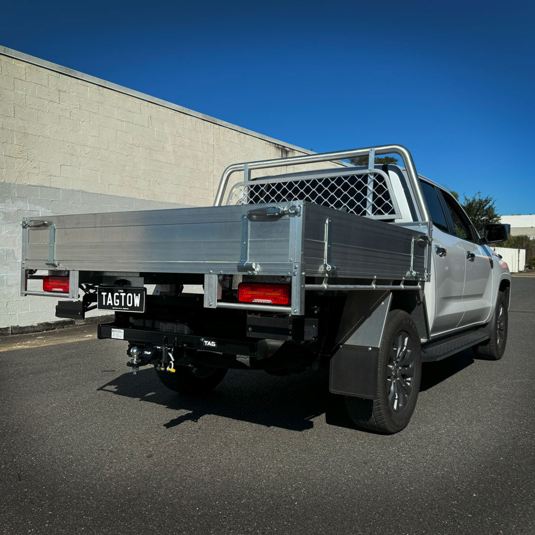 Tag Heavy Duty Towbar & Direct Fit Wiring for Mitsubishi Triton MV (2024 - On), Nissan Navara D27 (2026 - On) - Cab Chassis