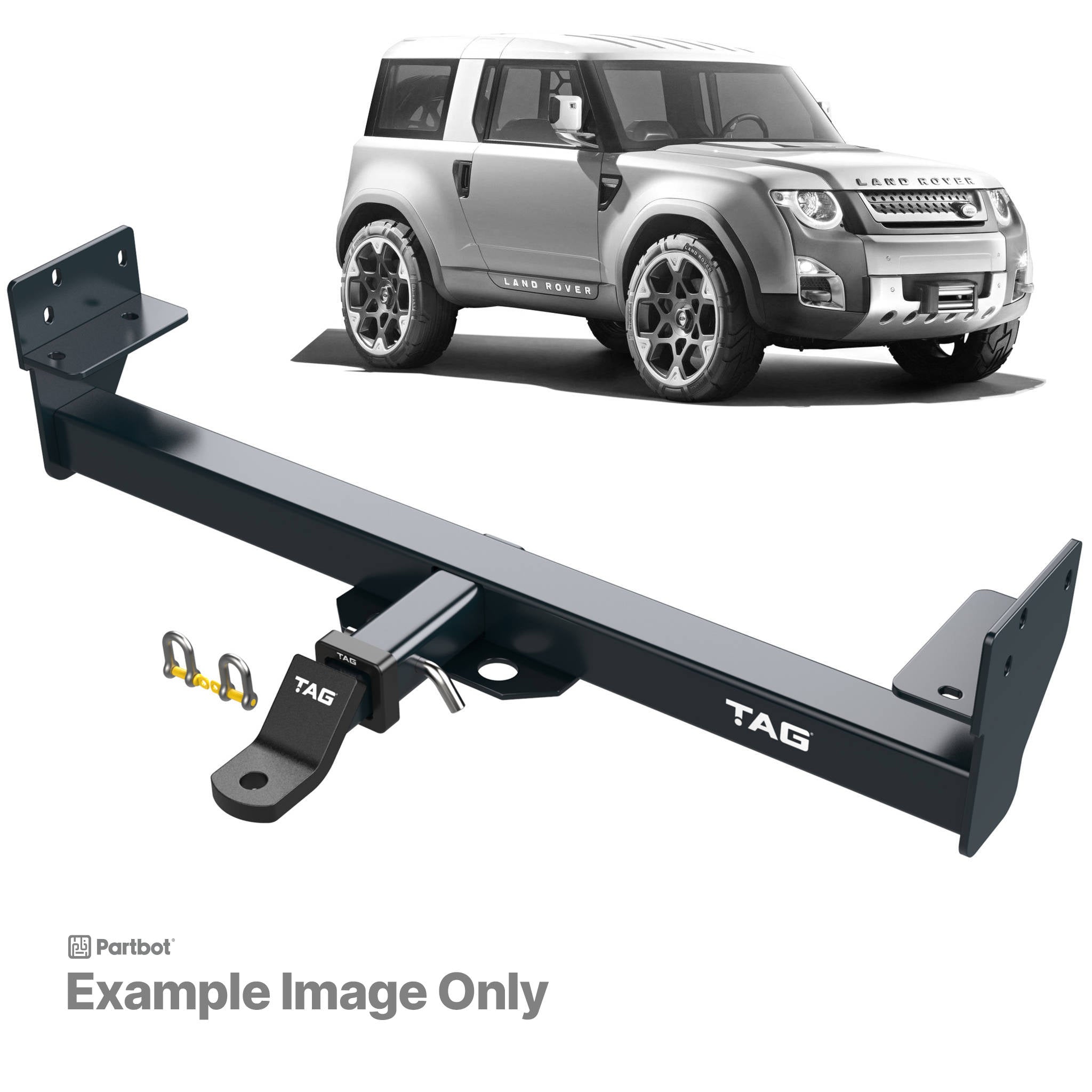 TAG Heavy Duty Towbar & Universal Wiring for Land Rover Defender (10/2006 - 08/2016)