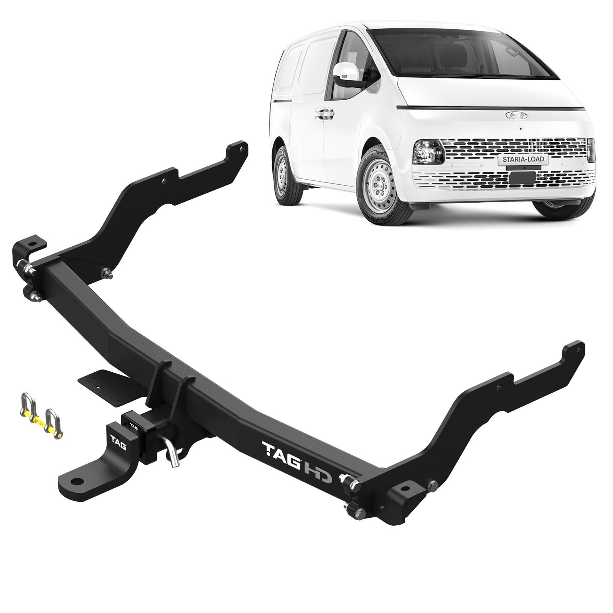 TAG Heavy Duty Towbar & Direct Fit Wiring Harness for Hyundai Staria Van (01/2021 - on)