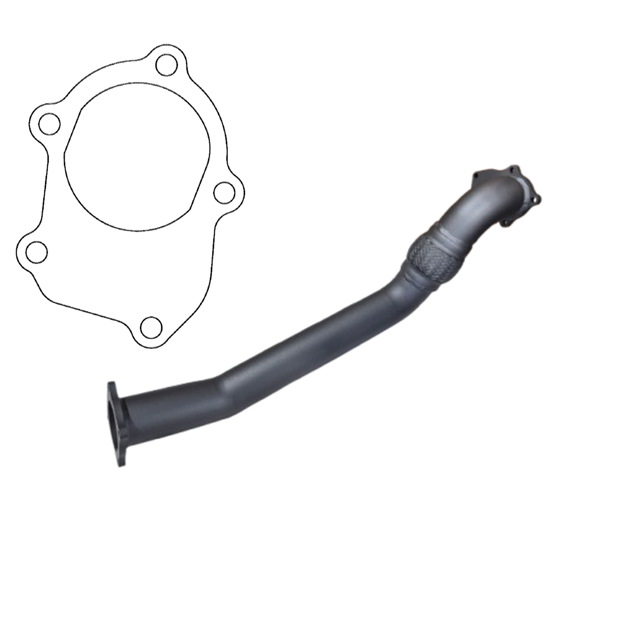 Redback Extreme Duty Exhaust for Toyota Landcruiser 105 Series Wagon (03/1998 - 10/2007)