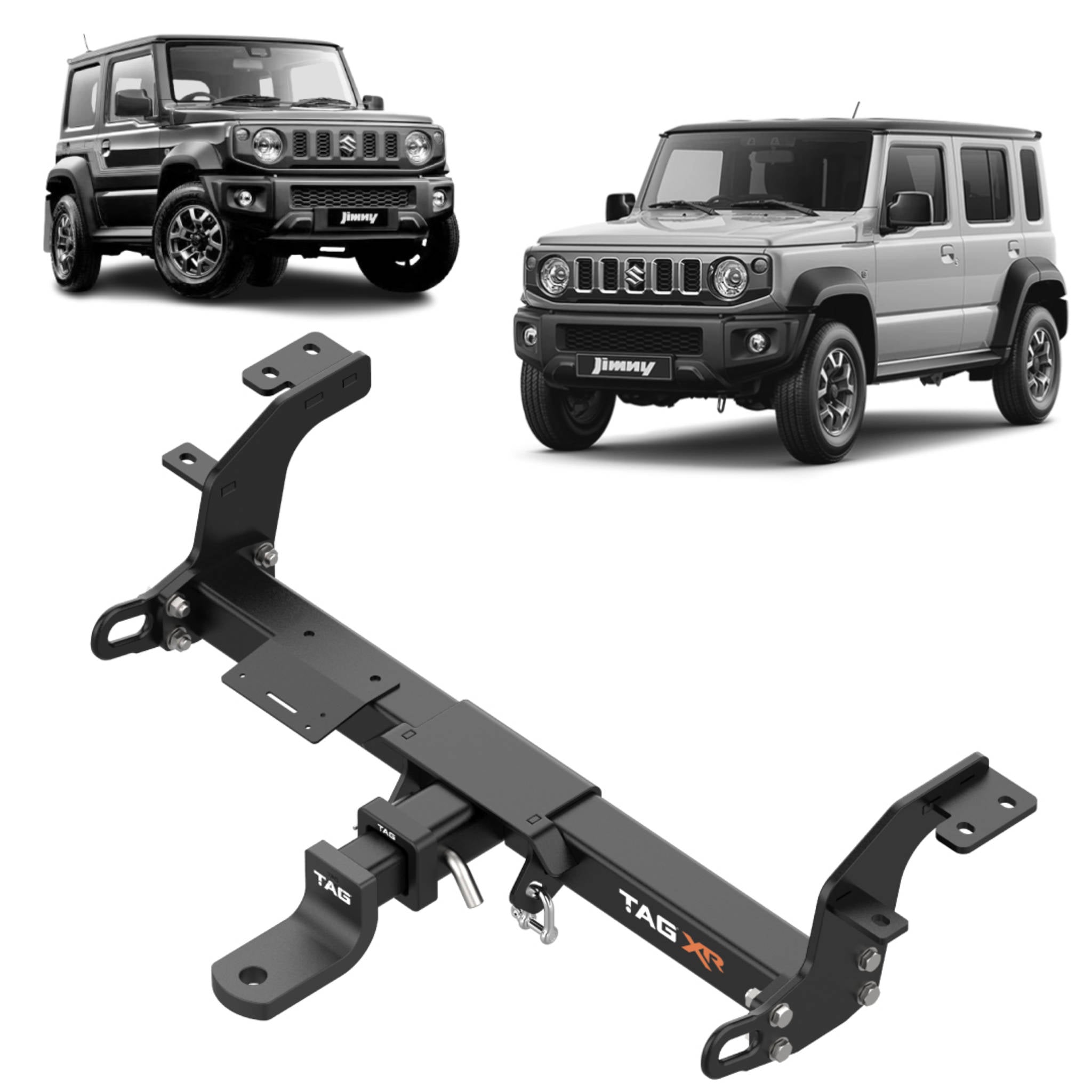 TAG 4x4 Recovery Towbar and Direct Fit Tag Wiring Harness for Suzuki Jimny (11/2018 - 12/2025)