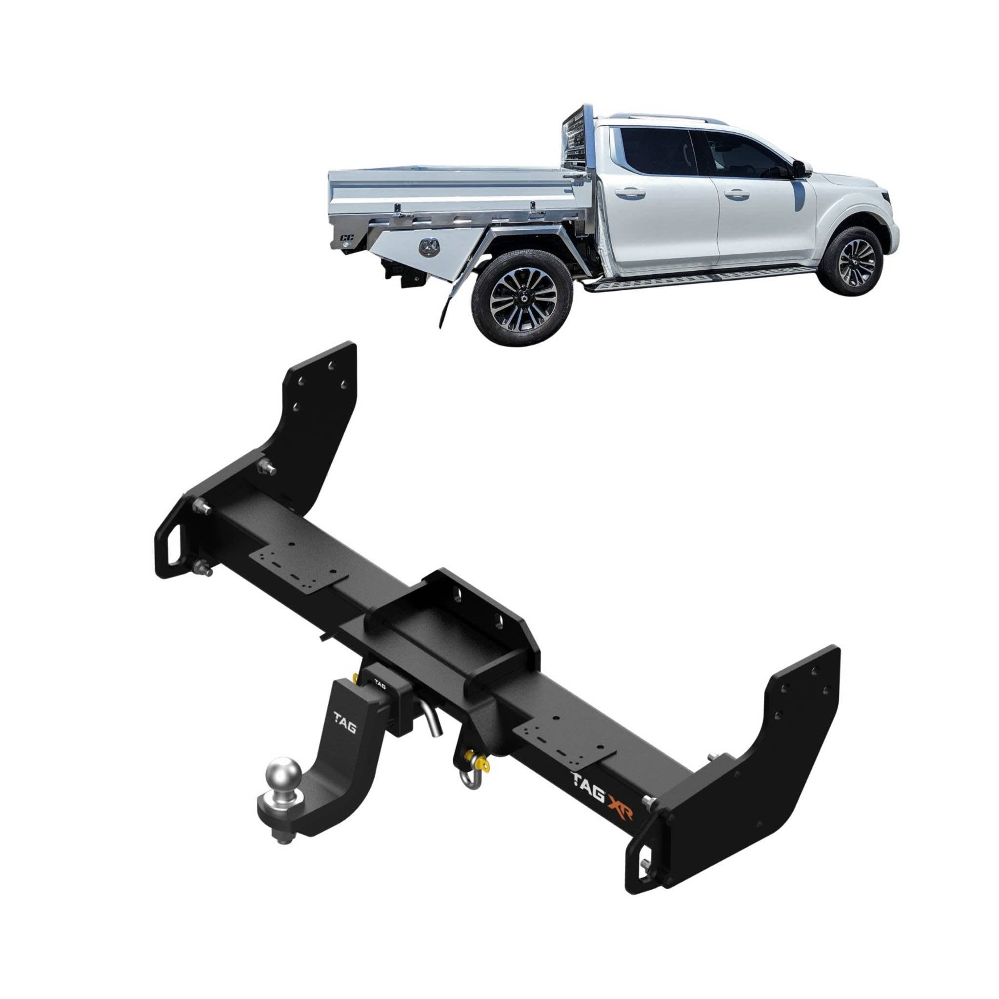 TAG Extreme Recovery Towbar & Direct Fit Wiring Kit for GWM Cannon Alpha Cab Chassis (08/2024 - On), Tow Mode: Yes