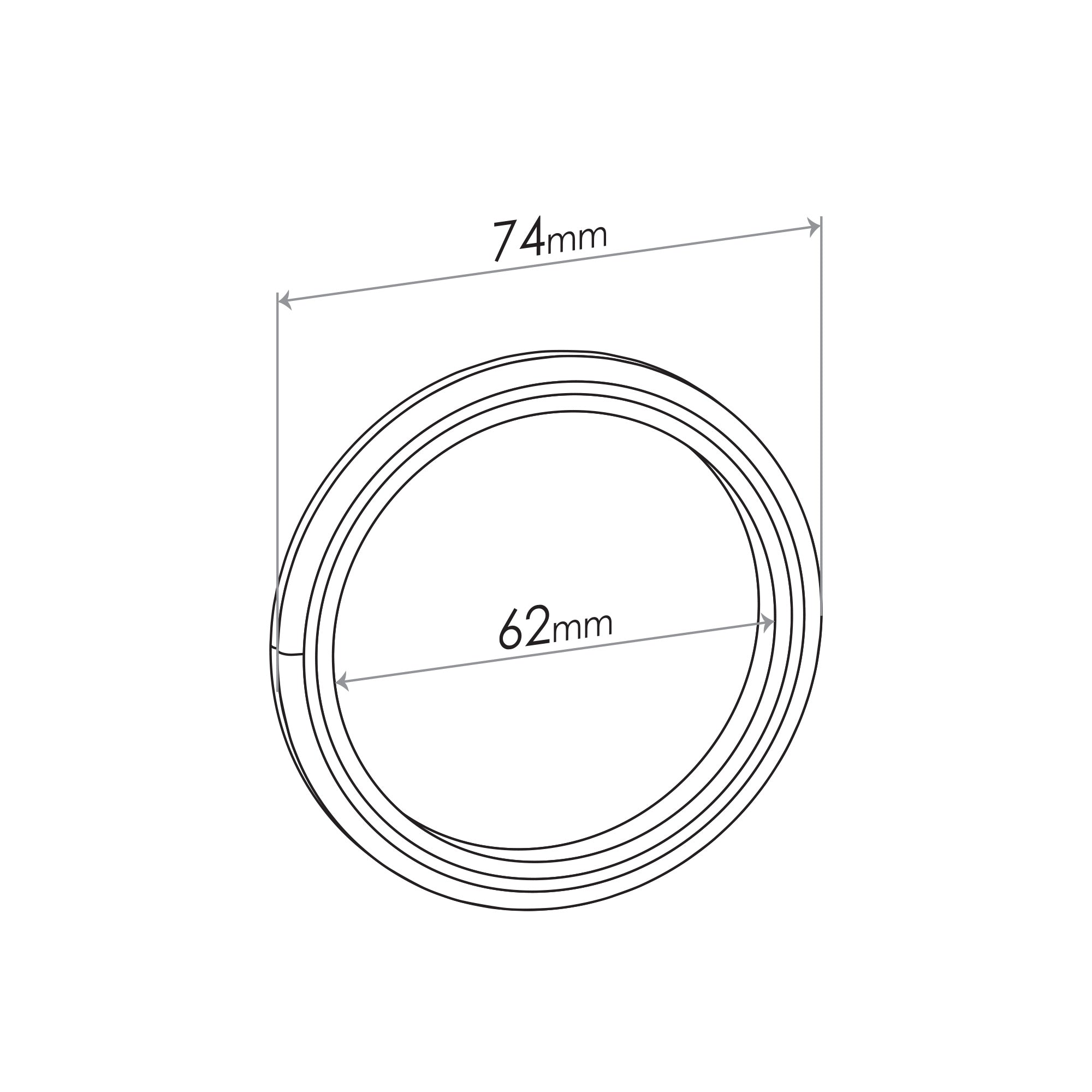 Redback Flange Gasket for various Holden, Toyota, Ford & Lexus vehicles