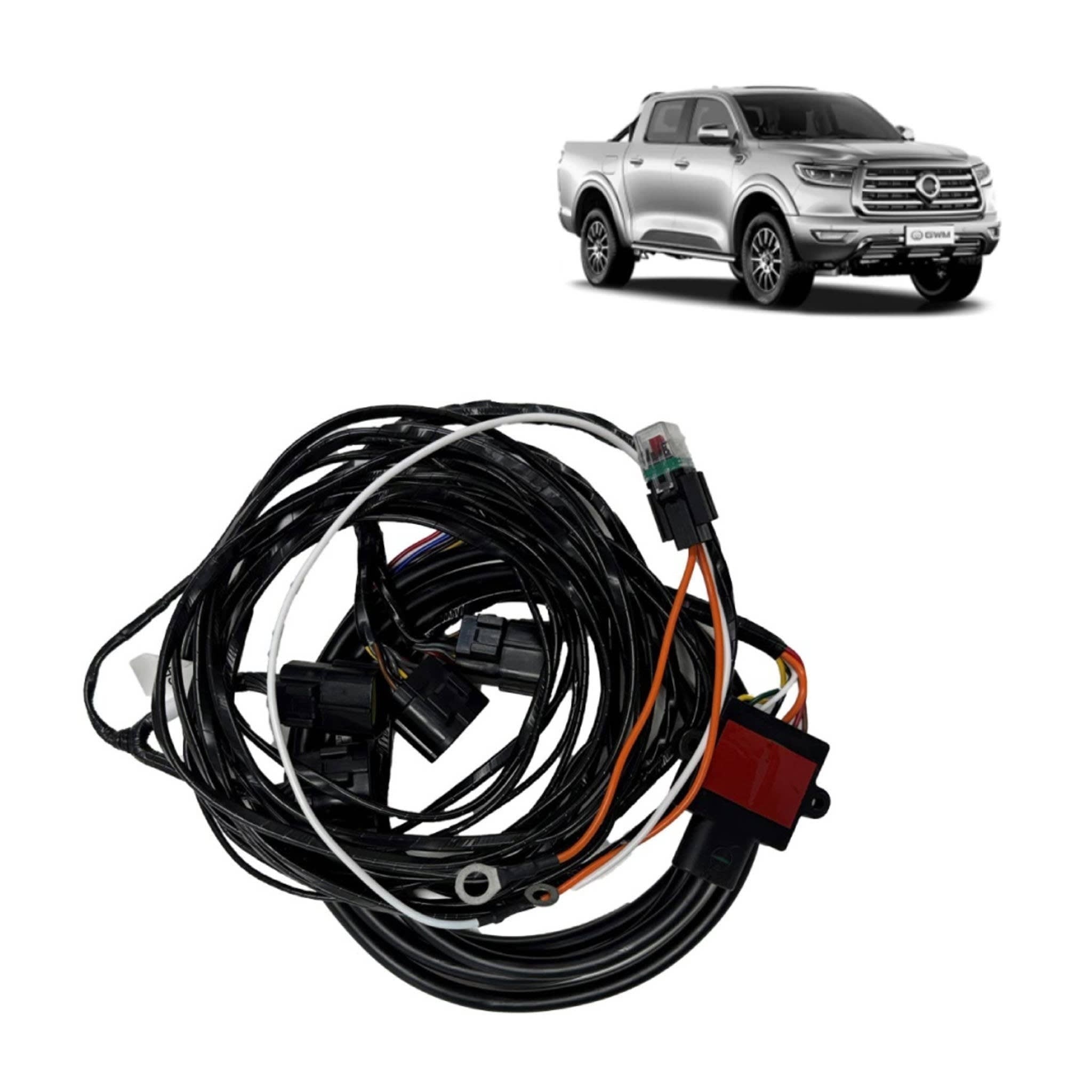 TAG Extreme Recovery Towbar & Direct Fit Wiring for GWM Cannon Cab Chassis (09/2020 - 09/2024)