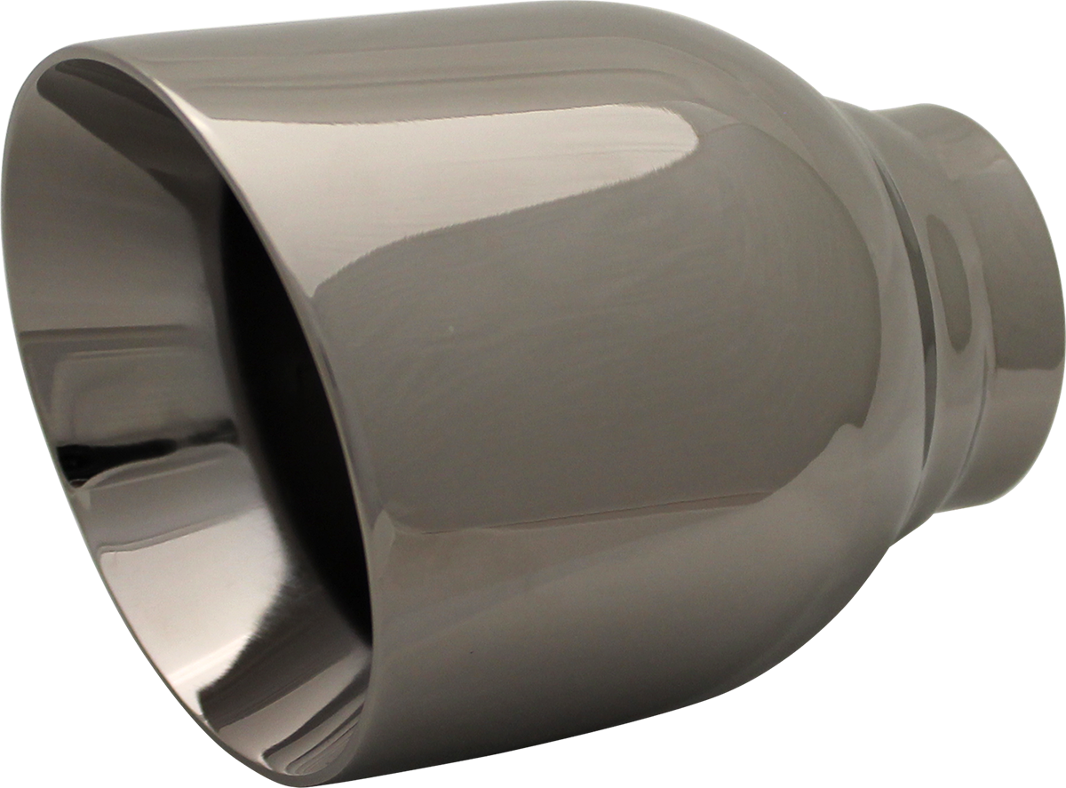 SS TIP AC DW 76 X 100 X 130 BLACK CHROME