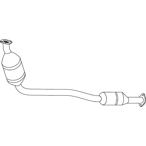 Redback Enviro Catconverters Underfloor for MERCEDES-BENZ C-CLASS (11/2000 - 02/2007)