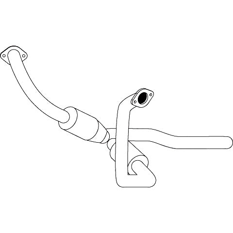 Redback Underfloor Catalytic Converter for Jeep Grand Cherokee (04/1999 - 09/2005)