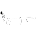 Redback Underfloor Catalytic Converter for Land Rover Discovery 3 (07/2004 - 09/2009), Discovery (07/2004 - 09/2009)