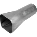 Collector cone for Extractor Fabrication 4 into 1 - 1-3/4" In 3" Out Mild Steel