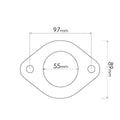 Redback Flange Gasket for various Holden, Mazda, Subaru, Nissan, Infiniti, Hyundai, Mitsubishi, Ford & Ssangyong vehicles
