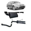 Redback Exhaust 2.5" System with Centre Muffler and Rear Muffler Delete for Ford FG Falcon Sedan