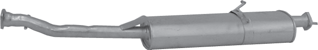 Redback Standard Replacement Exhaust for Mazda B2600 (01/1990 - 2006), B-SERIES BRAVO (01/1990 - 2006), Ford Courier (01/1990 - 2006)