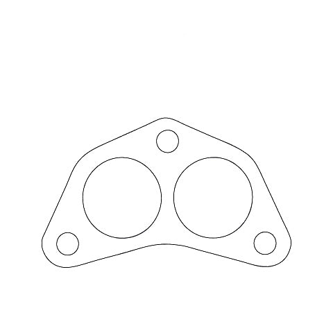 Redback Flange Gasket for various Hyundai & Mitsubishi vehicles