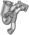 Redback Manifold Catalytic Converter for Peugeot 607 (01/2000 - 09/2009)