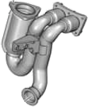 Redback Manifold Catalytic Converter for Peugeot 607 (01/2000 - 09/2009)