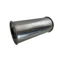 3" in  6" Round 14" Long C/C Megaflow 430  Stainless Steel Lukey