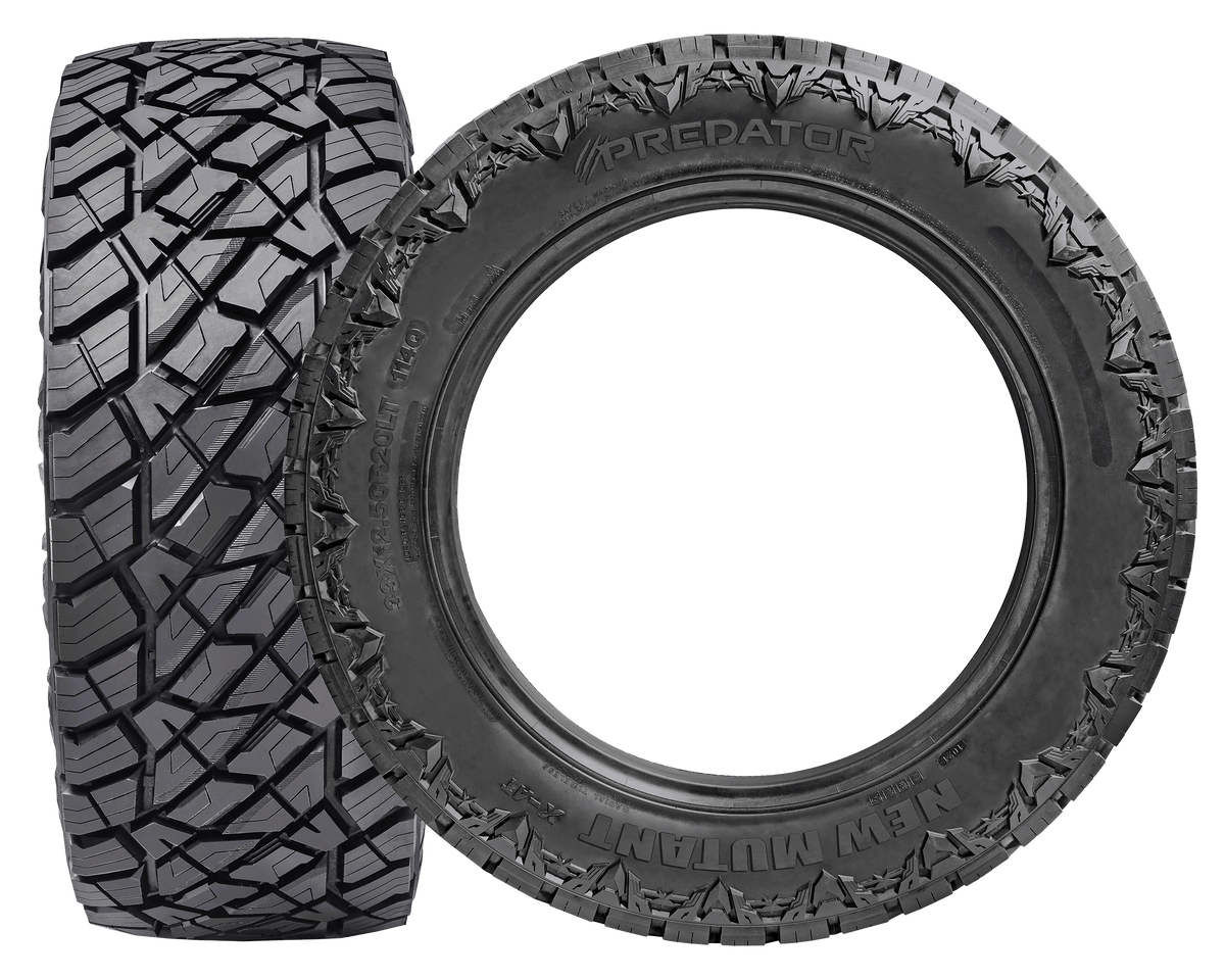 Predator New Mutant X-AT 33X12.50R17 Tyre — Set of 4
