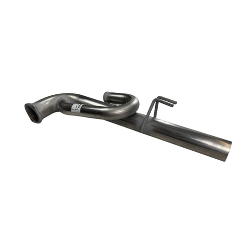 Redback Stainless 3" J pipe muffler delete Right for Holden Commodore VE SS V8 SV6 Sedan