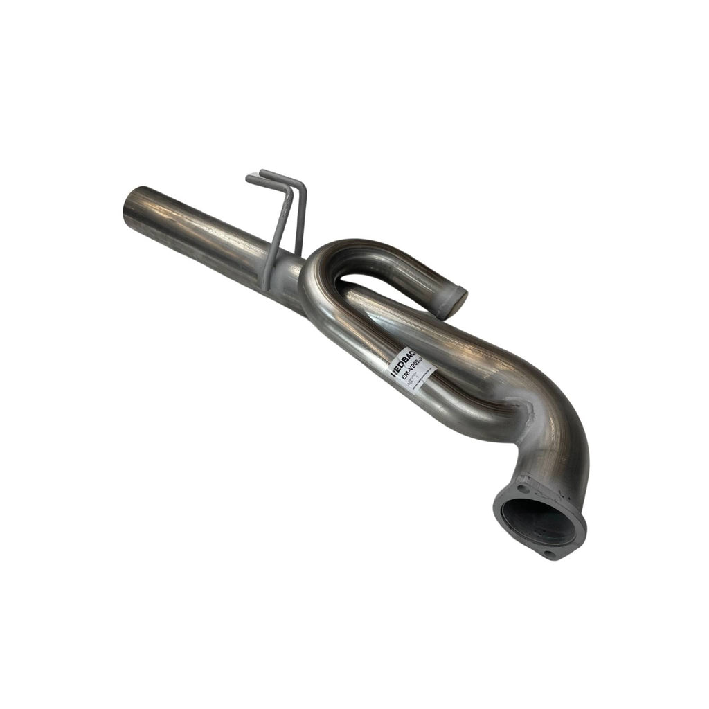 Redback Stainless 3" J pipe muffler delete Left for Holden Commodore VE SS V8 SV6 Ute