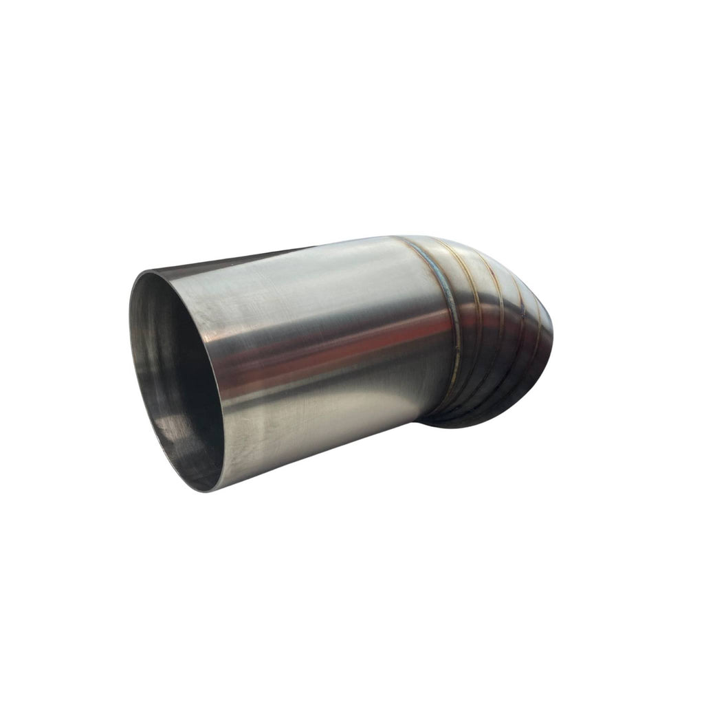 Redback Exhaust 3" 3.5" & 4" Pie Cut Dump Tip – TIG Welded Lobster Style