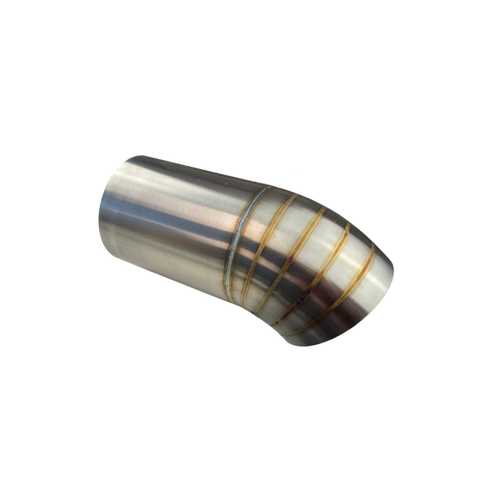 Redback Exhaust 3" 3.5" & 4" Pie Cut Dump Tip – TIG Welded Lobster Style