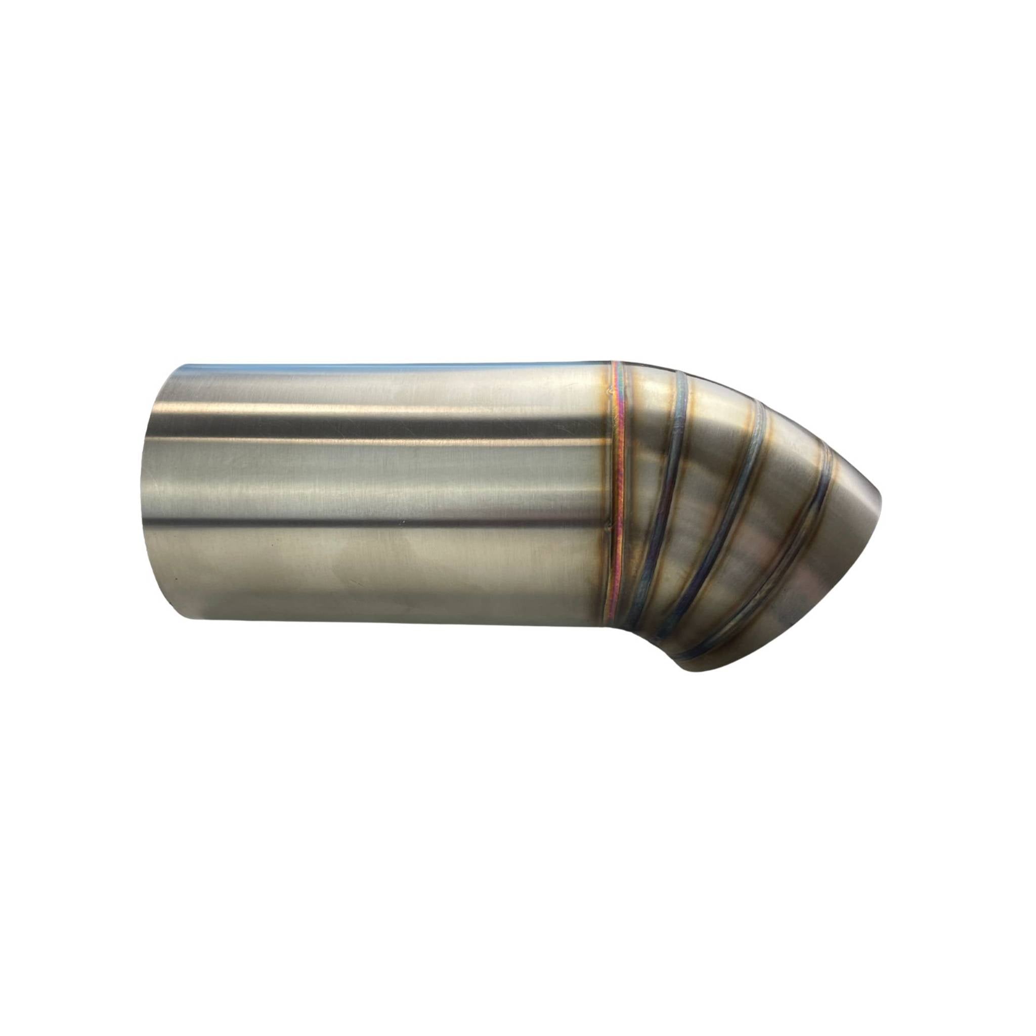 Redback Exhaust 3" 3.5" & 4" Pie Cut Dump Tip – TIG Welded Lobster Style