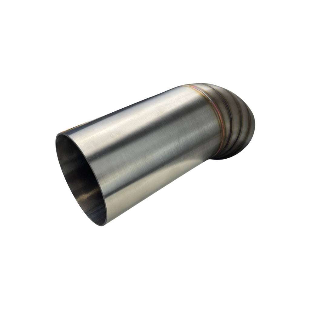 Redback Exhaust 3" 3.5" & 4" Pie Cut Dump Tip – TIG Welded Lobster Style