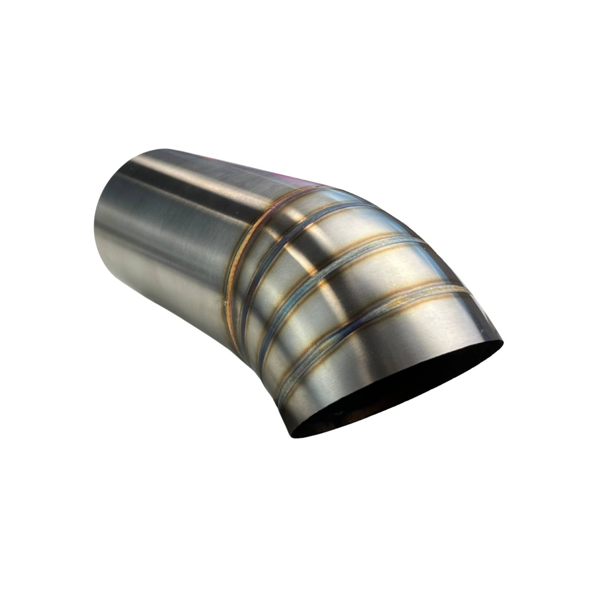 Redback Exhaust 3" 3.5" & 4" Pie Cut Dump Tip – TIG Welded Lobster Style