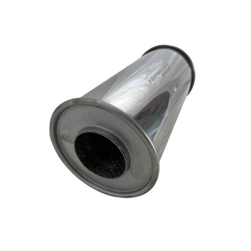 3" in  6" Round 14" Long C/C Megaflow 430  Stainless Steel Lukey