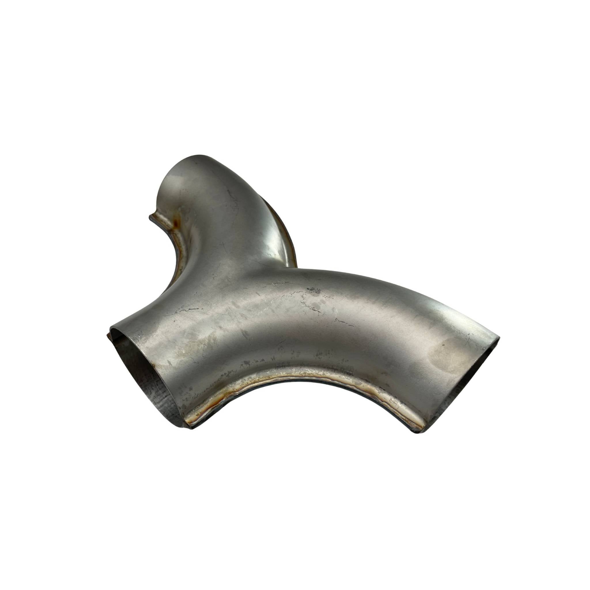 T-Pipe Single 2 1/2" (63mm) In Twin 2 1/2" (63mm) Out 409