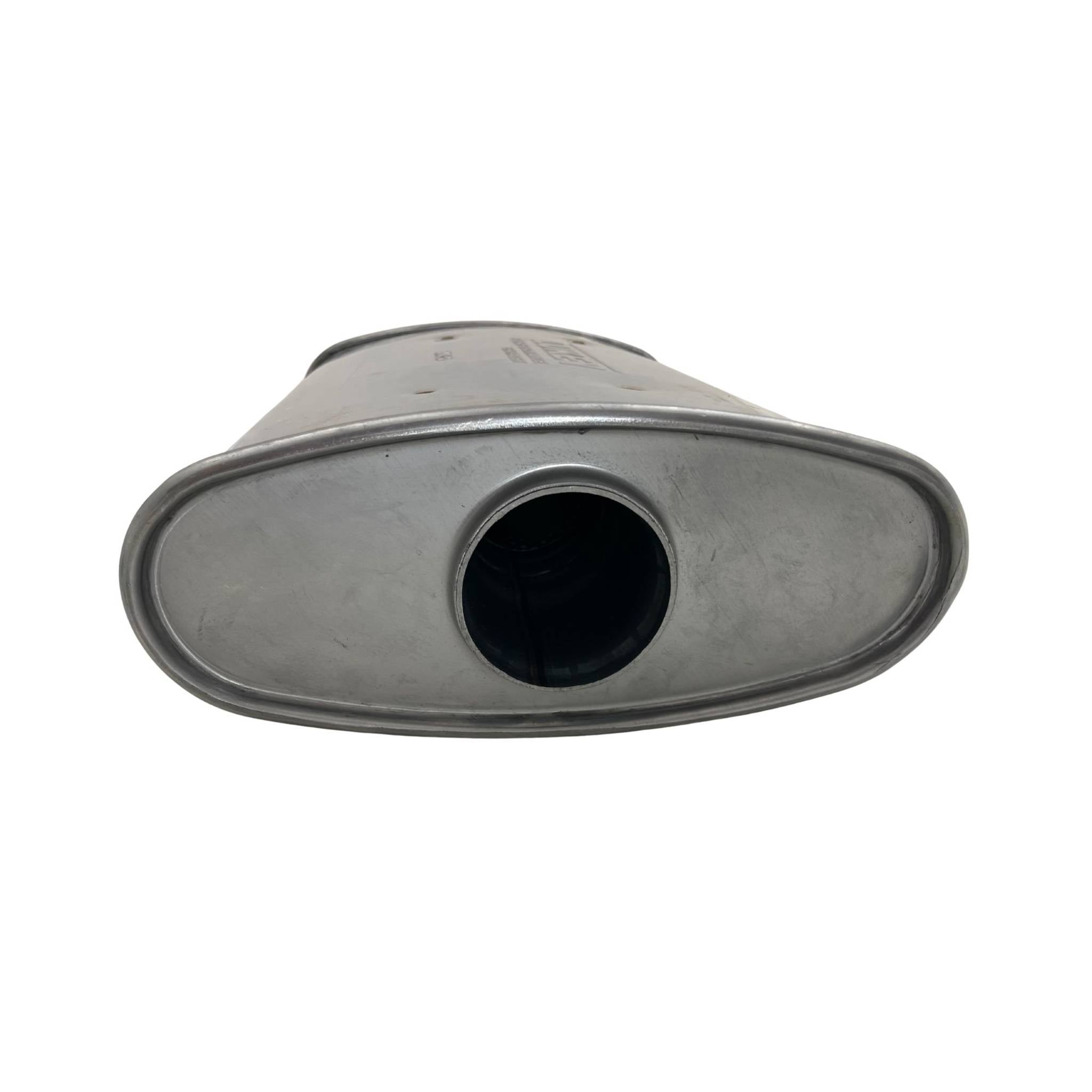 2.5" 10" x 4"  14" Lukey Turbo O/C Triple Flow Muffler 430