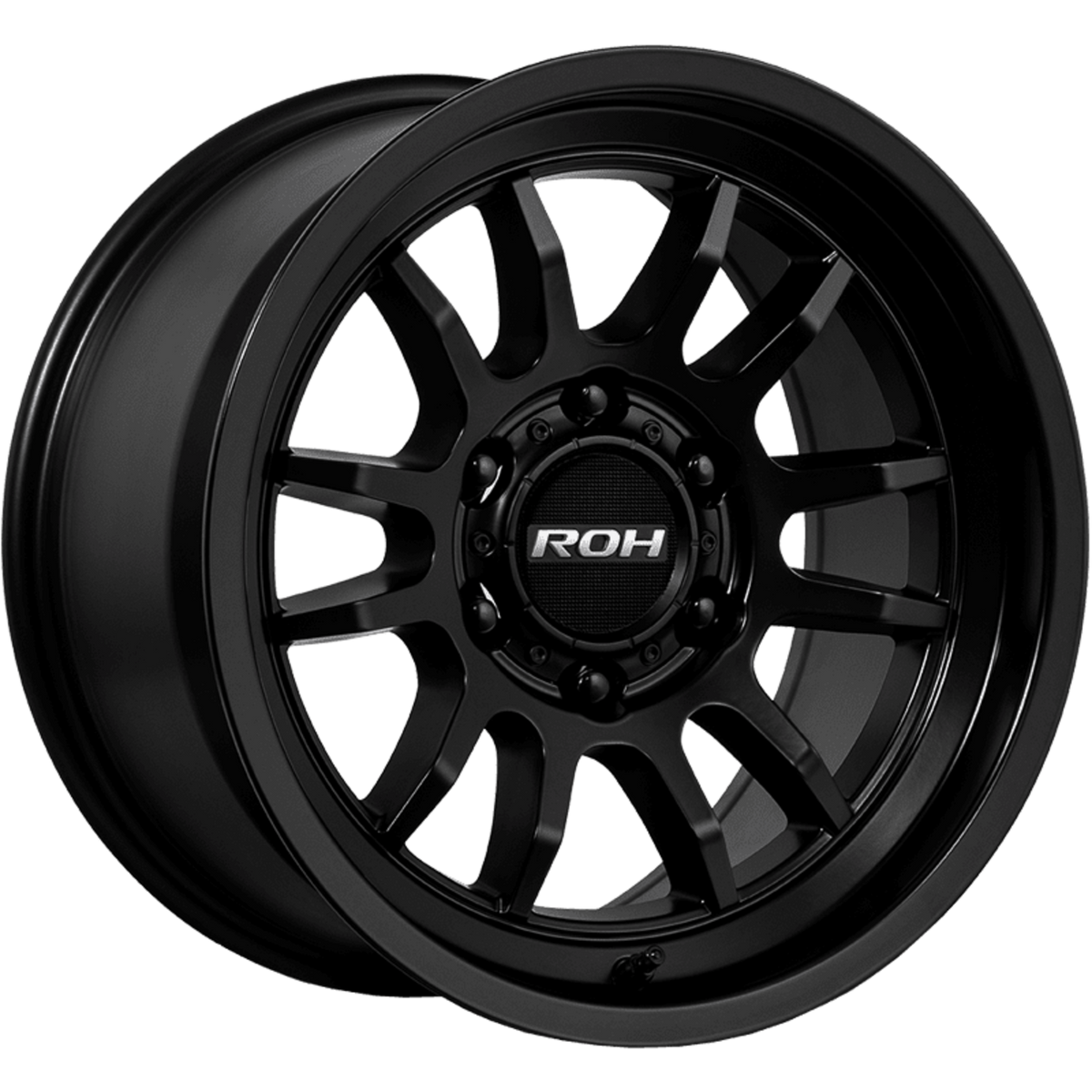 ROH ARC Matt Black Wheels, Set of 4
