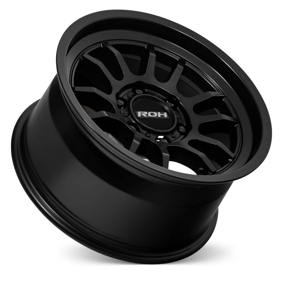 ROH ARC Matt Black Wheels, Set of 4