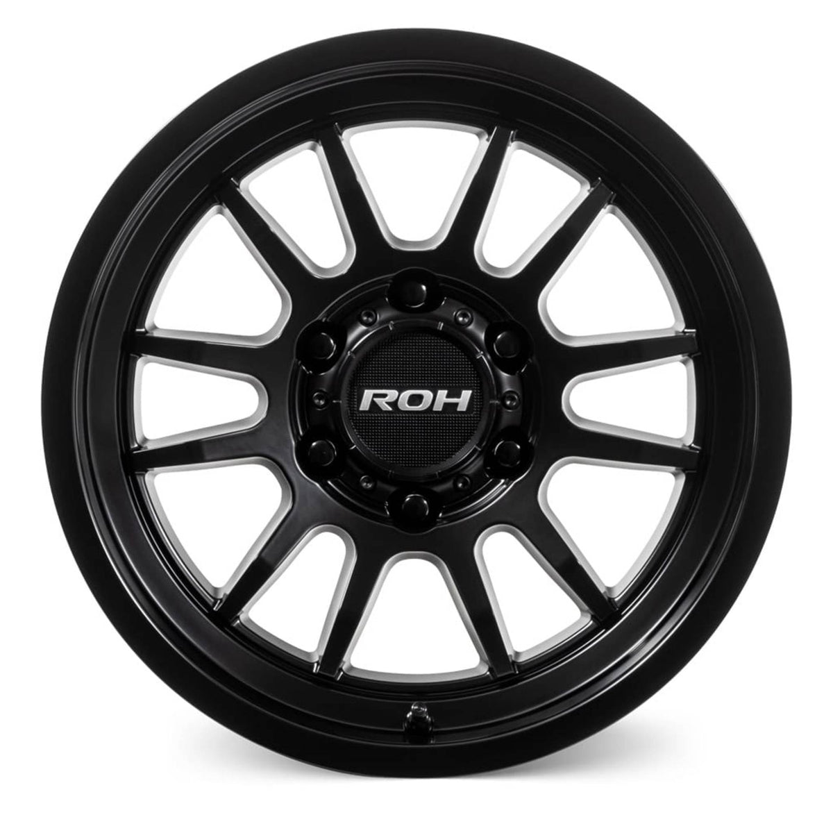 ROH ARC Matt Black Wheels, Set of 4