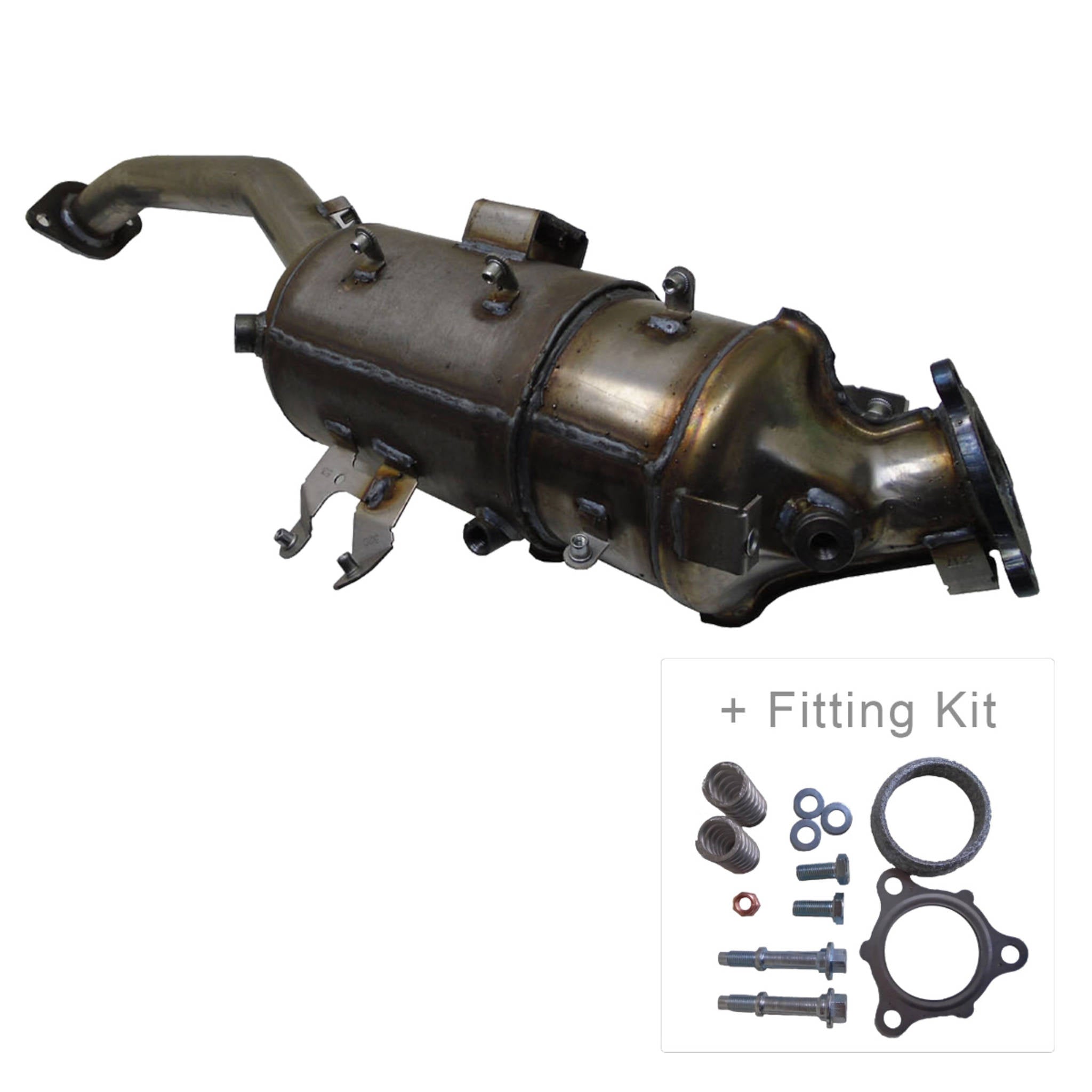 Redback Dpf Adapter Kit for Mitsubishi Triton 2015+ Mitsubishi Pajero SportOE/Factory Style Straight Through
