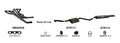 Redback Performance Exhaust System for Holden Calais (04/1995 - 12/2000), Commodore (04/1995 - 12/2000), Caprice (04/1995 - 12/2000), Statesman (04/1995 - 12/2000), Holden Caprice (04/1990 - 02/1994), Holden Commodore (04/1995 - 1997), Calais (04/1995...