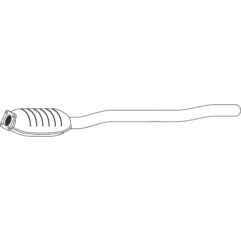 Redback Underfloor Catalytic Converter for Chrysler Voyager (02/2000 - 02/2008)