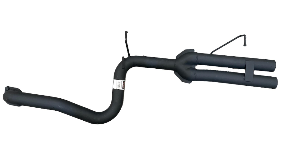 Redback Exhaust 2.5" System with Centre Muffler and Rear Muffler Delete for Ford FG Falcon Sedan