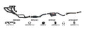 Redback Performance Exhaust System for Holden Commodore (10/1991 - 04/1995), Calais (10/1991 - 04/1995)