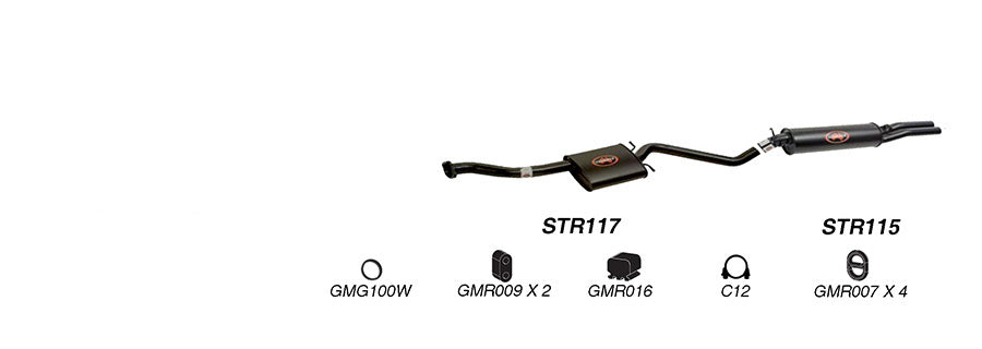 Redback Performance Exhaust System for Holden Commodore (04/1995 - 1997), Calais (04/1995 - 1997)