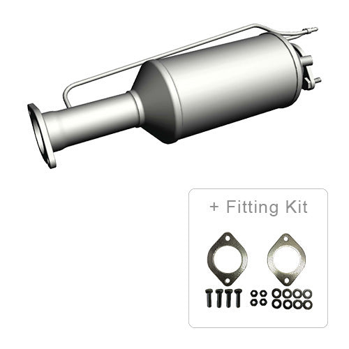 Redback Enviro Diesel Particulate Filter for Volvo S40 (2009 - 2010), Ford Focus LT LV (2007 - 2011)