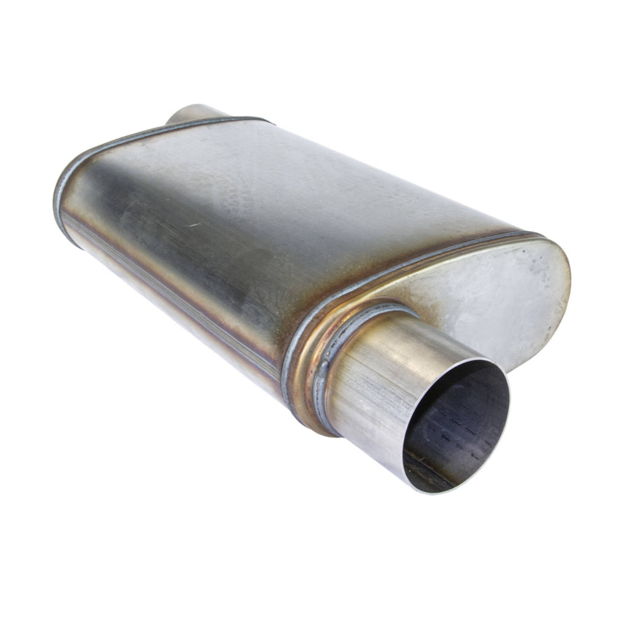 9X4 STR 14" O/O 2.5" W/ SPIGOT409 STAINLESS