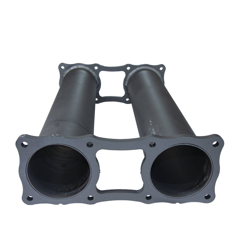 Redback Extreme Duty Twin 4" Turbo Back Exhaust with Resonator for Toyota Landcruiser 79 Series Dual Cab