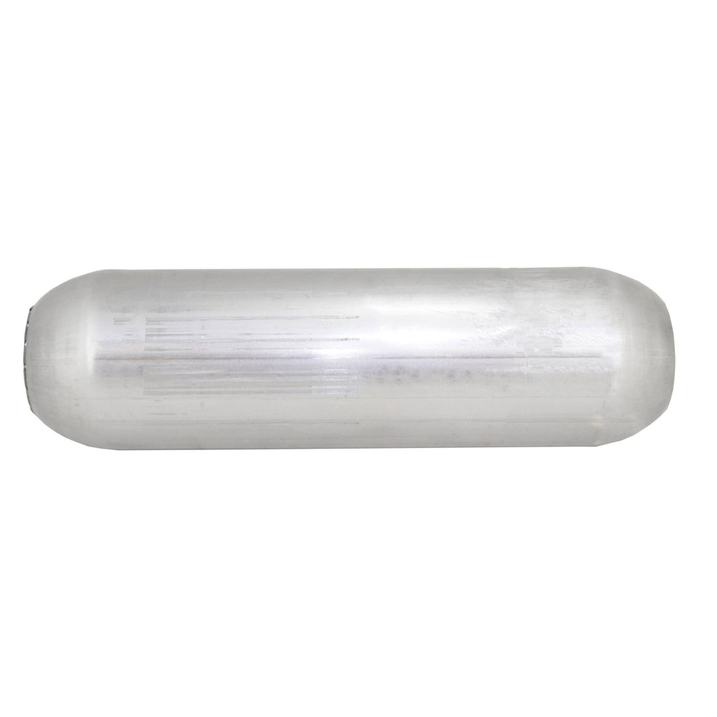 2.5" Hotdog Resonator 12" Long 409 SS Perforated Tube - no spigots
