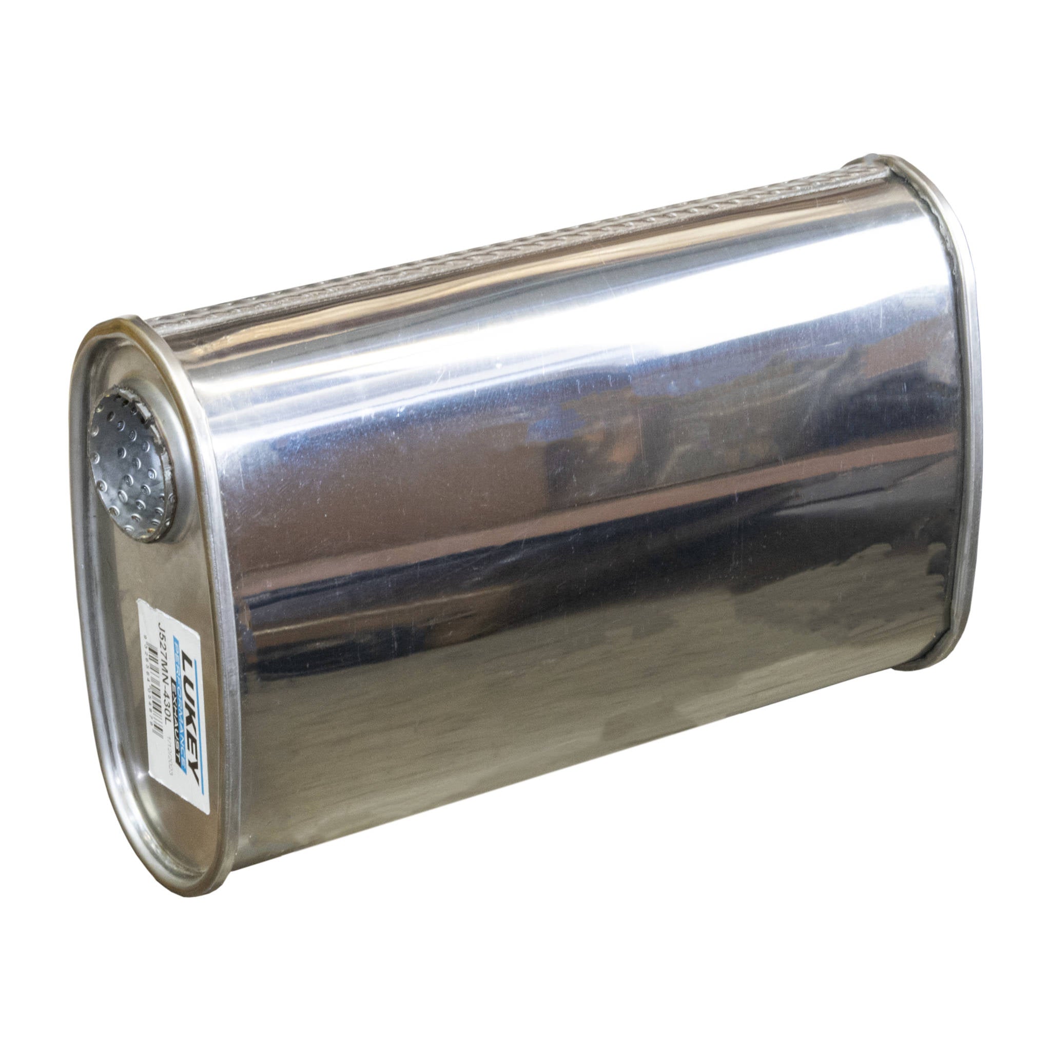 2" 8"x4" 14" Long O/C Megaflow Lukey Muffler 430 Stainless Steel