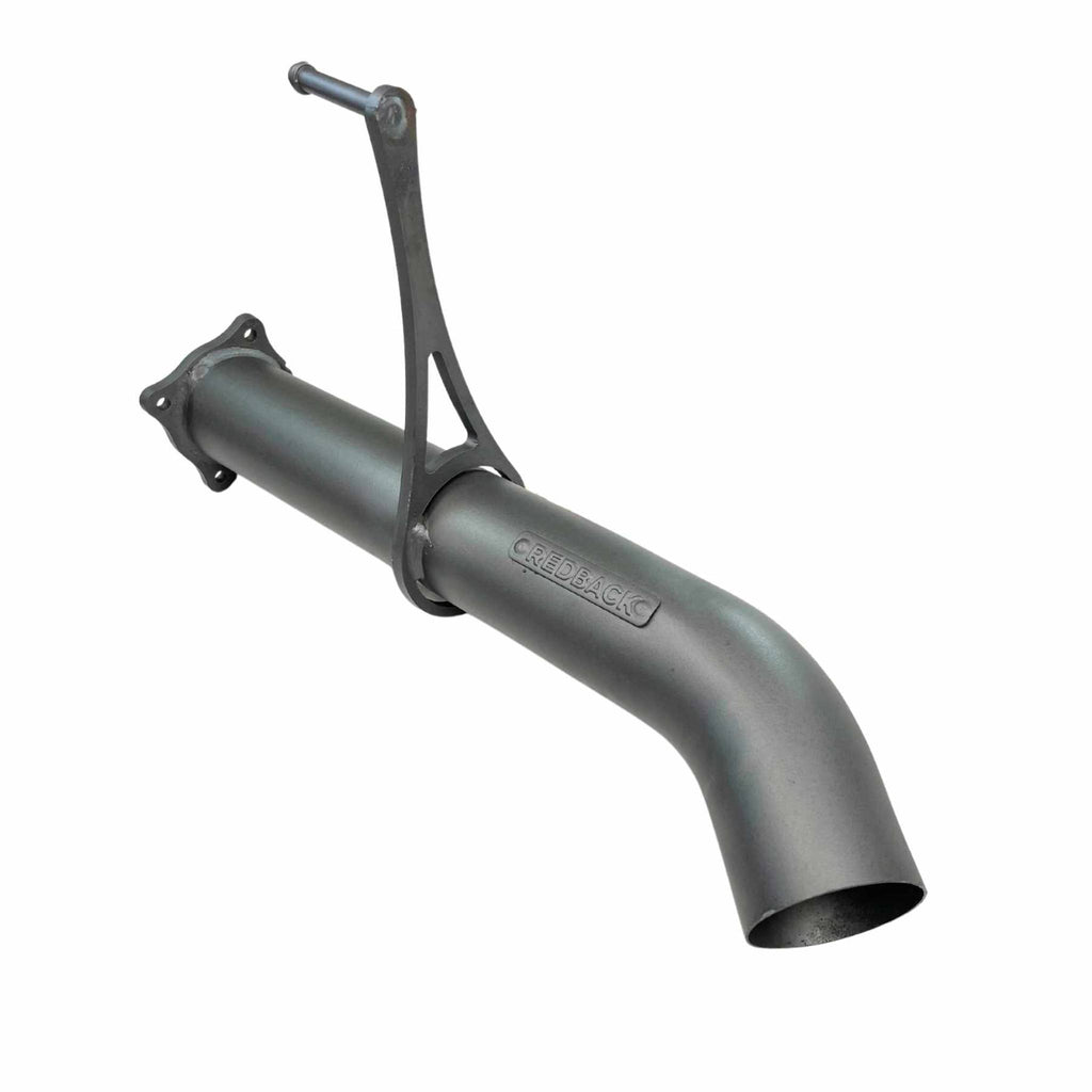 3.5" MUFFLER DELETE Rear with Dump tip REDBACK EXTREME
