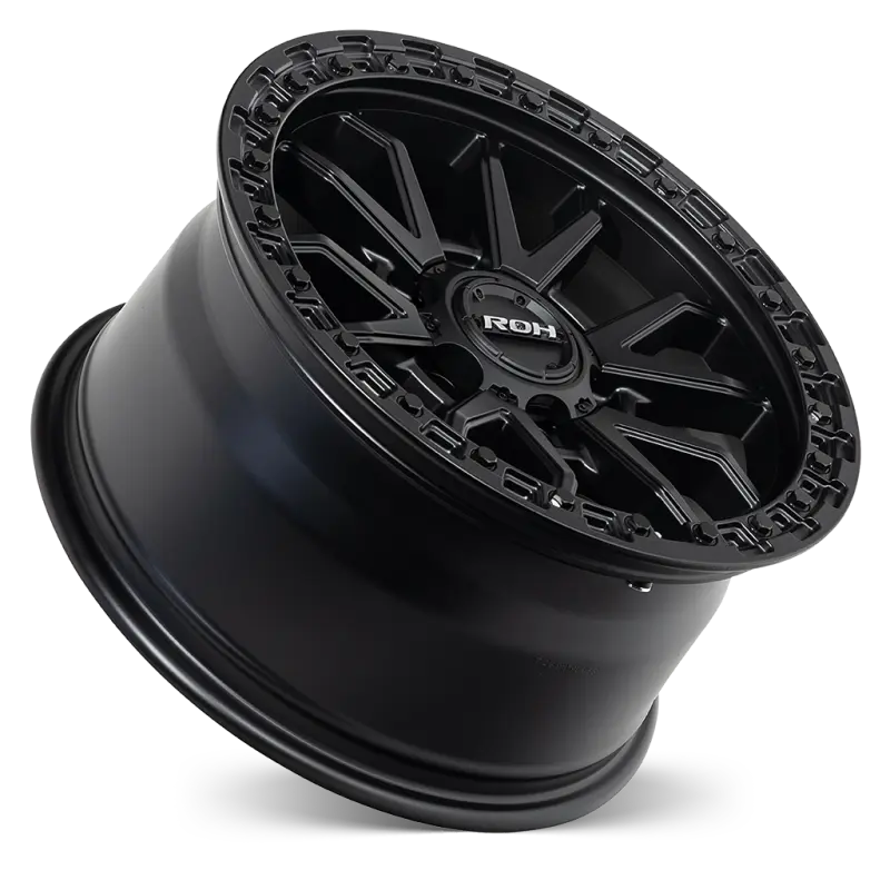 ROH RAID 18x9 ET12 6/135 Matt Black — Set of 4